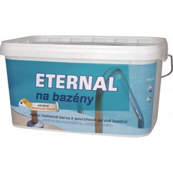 Austis Ewige Farbe für Betonbecken, Laminatboote wasserdicht hellblau 5 kg