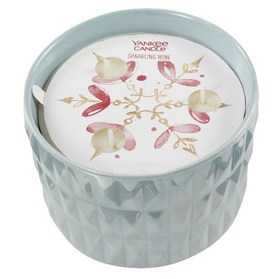 Yankee Candle Schaumwein - Sekt Spezialkollektion Winter Wish 3 Docht Duftkerze 773 g