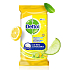 Dettol Lemon & Lime antibakterielle Tücher für Oberflächen von 32 Stück