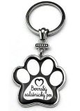 Nekupto Pets Schlüsselanhänger in Form einer Pfote Bernac 40 x 85 x 3 mm