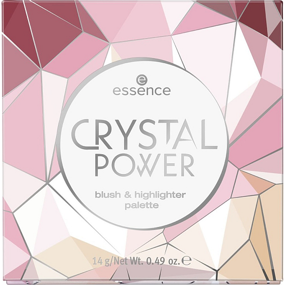 Essence Crystal Power Blush- und Textmarker-Palette 14 g