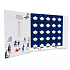 English Tea Shop Bio Adventskalender in Form eines Buches Weihnachtsnachtblau, 25 Stück lose Teepyramiden, 13 Geschmacksrichtungen, 50 g, Geschenkset