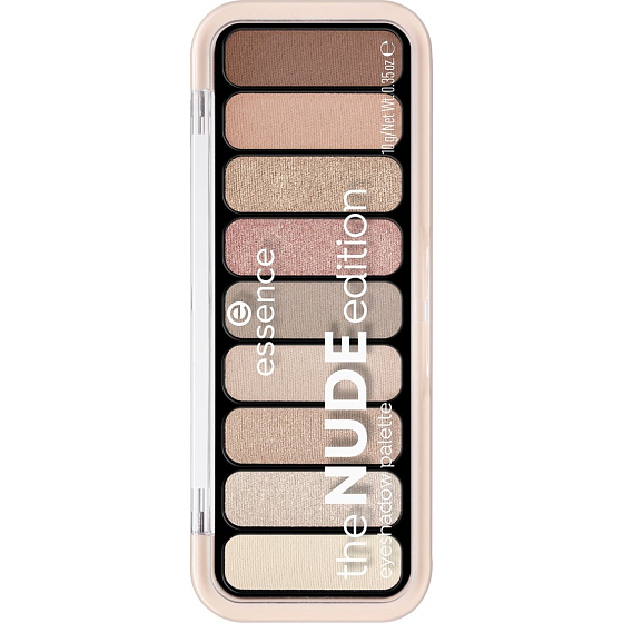 Essence The Nude Edition Eyeshadow Palette Paletten von Lidschatten 10 Pretty In Nude 10 g