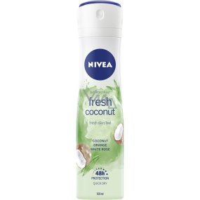 Nivea Fresh Coconut Antitranspirant Deodorant Spray für Frauen 150 ml
