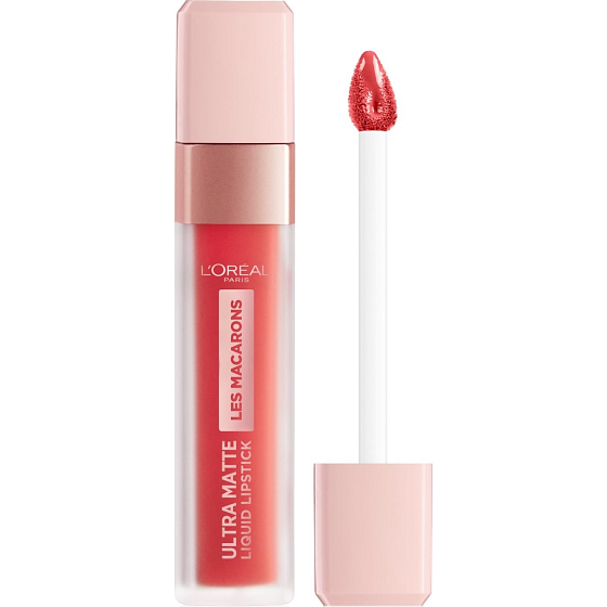 Loreal Paris Infaillible Les Macarons matt flüssiger Lippenstift 824 Guava Gush 7,6 ml