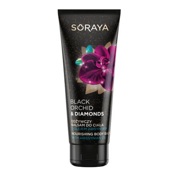 Soraya Black Orchid Schwarze Orchidee + Diamantpuder nährender Körperbalsam 200 ml