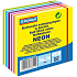 Donau Selbstklebende Notizzettel neon-pastellfarben 76 x 76 mm, 400 Blatt