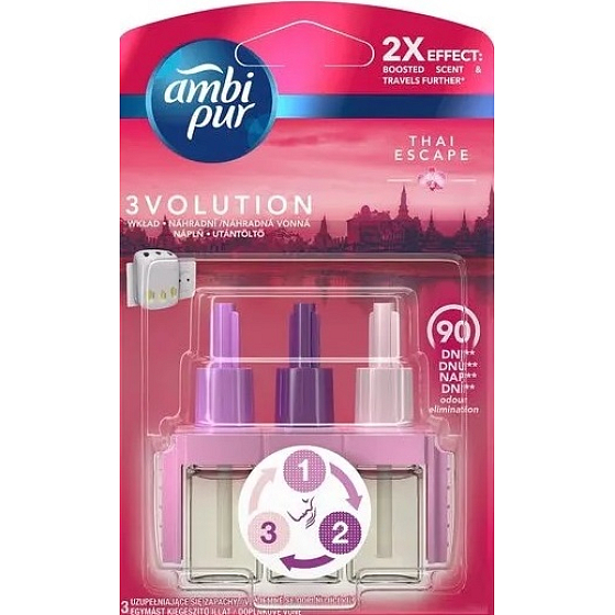 Ambi Pur 3 Volution Thai Escape 2x Effekt elektrischer Lufterfrischer 3 x 20 ml