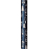 Zöwie Geschenkpapier 70 x 150 cm Weihnachten Nordic Hellblau mit weißen Häusern und Bäumen