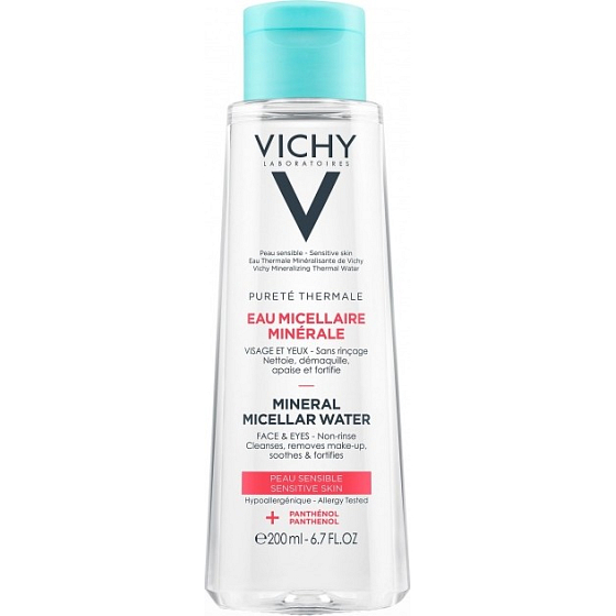 Vichy Pureté Thermale Mizellenwasser für empfindliche Haut 200 ml