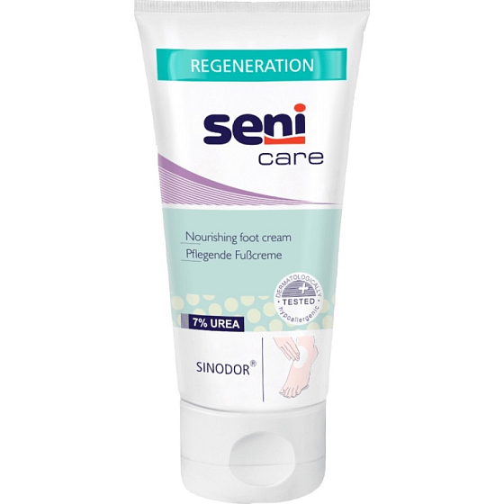 Seni Care Pflegende Fußcreme mit 7% Harnstoff 100 ml