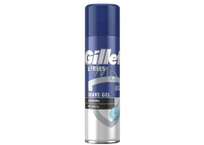 Gillette Series Reinigendes Holzkohle-Rasiergel für Männer 200 ml