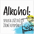 Albi Keramikuntersetzer Alkohol: viele Erfahrungen, keine Erinnerungen 10,7 x 10,7 x 0,6 cm