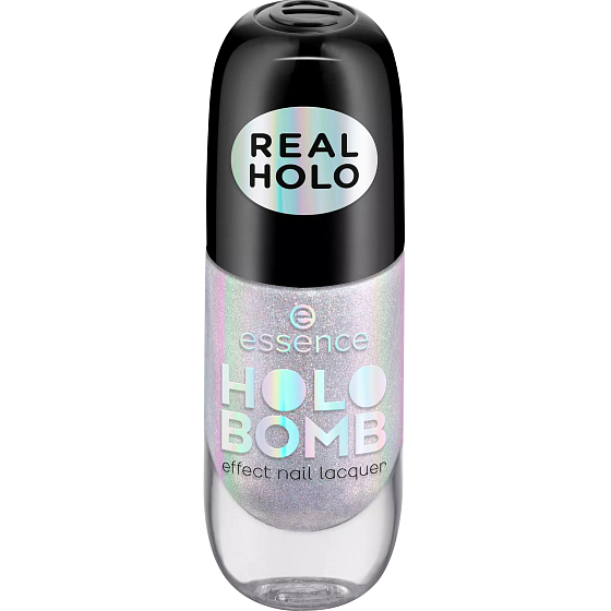 Essence Holo Bomb Nagellack mit holographischem Effekt 01 Ridin' Holo 8 ml