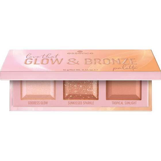 Essence Love that Glow & Bronze Konturen-Palette 16 g