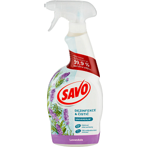 SAVO universeller Desinfektionsspray Lavendel, 700 ml
