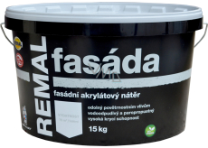 REMAL Fassade Acrylat Fassadenfarbe weiß 15 kg