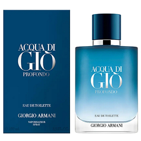 Giorgio Armani Acqua di Gio Profondo Eau de Toilette für Herren 100 ml