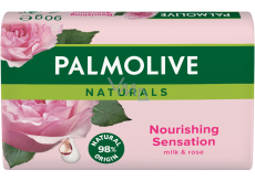 Palmolive Naturals Nourishing Sensation Milk & Rose toaletní mýdlo, 90 g