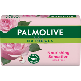 Palmolive Naturals Nourishing Sensation Milk & Rose toaletní mýdlo, 90 g Palmolive Naturals Nourishing Sensation Milk & Rose toaletní mýdlo, 90 g