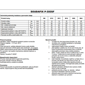 Soudal Soudafix P-300 SF chemische Verbinder, 300 ml Soudal Soudafix P-300 SF chemische Verbinder, 300 ml