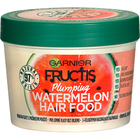Fructis Hair Food Watermelon Füllmaske für Haare, 390 ml