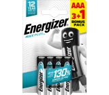 Energizer Baterie Max Plus AAA Mikrozelle Batterie, 3+1 Stück