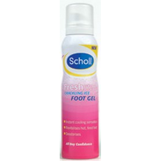 Scholl Fresh Step knisterndes Kühlgel für Füße 150 ml