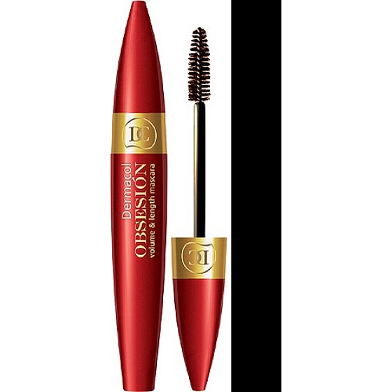 Dermacol Obsesión Volume & Length Mascara Farbton Schwarz 9 ml
