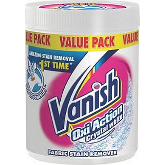 Vanish Oxi Action Crystal Weißer Fleckenentferner für weiße Wäsche 750 g