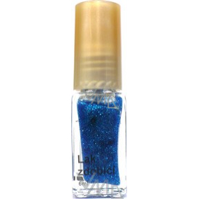 Gänseblümchen dekorieren Nagellack Schatten blau Glitter 6 ml