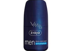 Ziaja Men Duo Concept Ball Antitranspirant Deodorant Roll-On für Männer 60 ml
