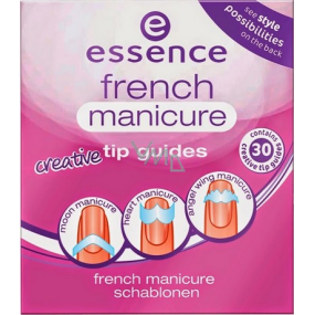 Essence French Manicure Tipp Guides French Manicure Vorlage 02 Vom Himmel mit Liebe 30 Stück