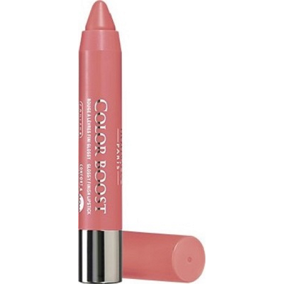Bourjois Color Boost Glossy Finish Lippenstift Feuchtigkeitsspendender Lippenstift 07 Stolz nackt 2,75 g