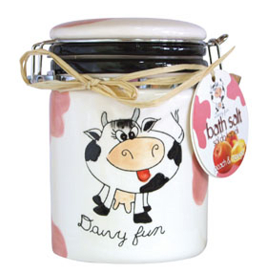 Milchspaß Pfirsich & Mango Badesalz 650 g