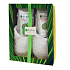 Grace Cole Teebaum & Limette Fußwäsche 200 ml + Fußstärkungsmittel 200 ml + Hausschuhe, Kosmetikset