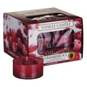 Yankee Candle Cranberry Ice - Cranberries auf Eis duftendes Teelicht 12 x 9,8 g