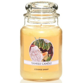 Yankee Candle Cookie Swap - Vanille Cupcake Duftkerze Klassisches großes Glas 623 g