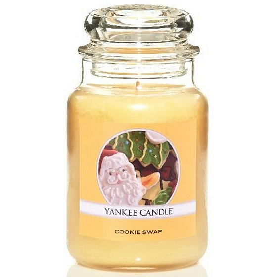 Yankee Candle Cookie Swap - Vanille Cupcake Duftkerze Klassisches großes Glas 623 g