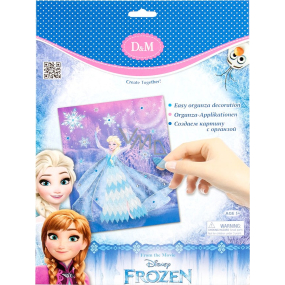 Disney Frozen Elsa Kreativset zum Dekorieren von Pailletten, Spitze