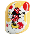 Tangle Teezer Compact Professionelle kompakte Haarbürste, Disney Minnie Mouse Yellow