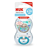 Nuk Classic Happy Days Silikon Tröster 6-18 Monate Box