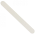 Feile für Nägel, fein, weiß, flach, gerade, 18 cm