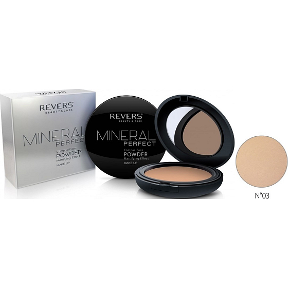 Revers Mineral Perfect Powder Kompaktpulver 03, 8 g