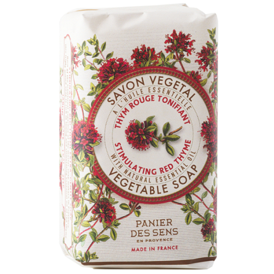 Panier des Sens Roter Thymian dreimal extra feine gemahlene Seife 150 g