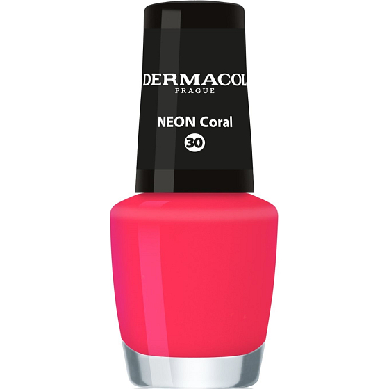 Dermacol Neon Nagellack Neon Nagellack 30 Neon Coral 5 ml