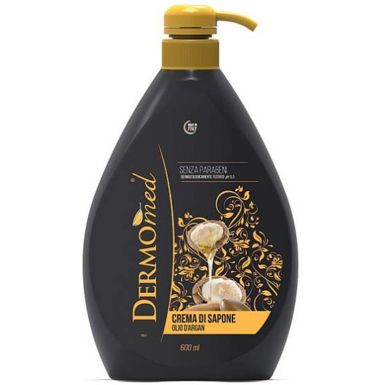 Dermomed Bio Arganöl Flüssigseifenpumpe 600 ml