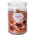 Emocio Cinnamon Roll - Zimtschnecken-Duftkerze Glas mit Glasdeckel 453 g 93 x 142 mm