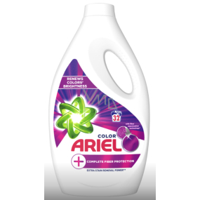 Ariel Color Fiber Protection Flüssigwaschgel für Buntwäsche 32 Dosen 1,76 l
