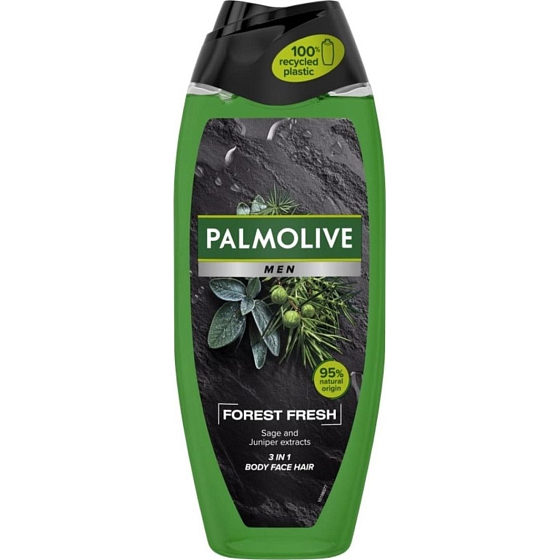Palmolive Men Forest Fresh 3in1 Duschgel für Körper, Gesicht und Haare 500 ml